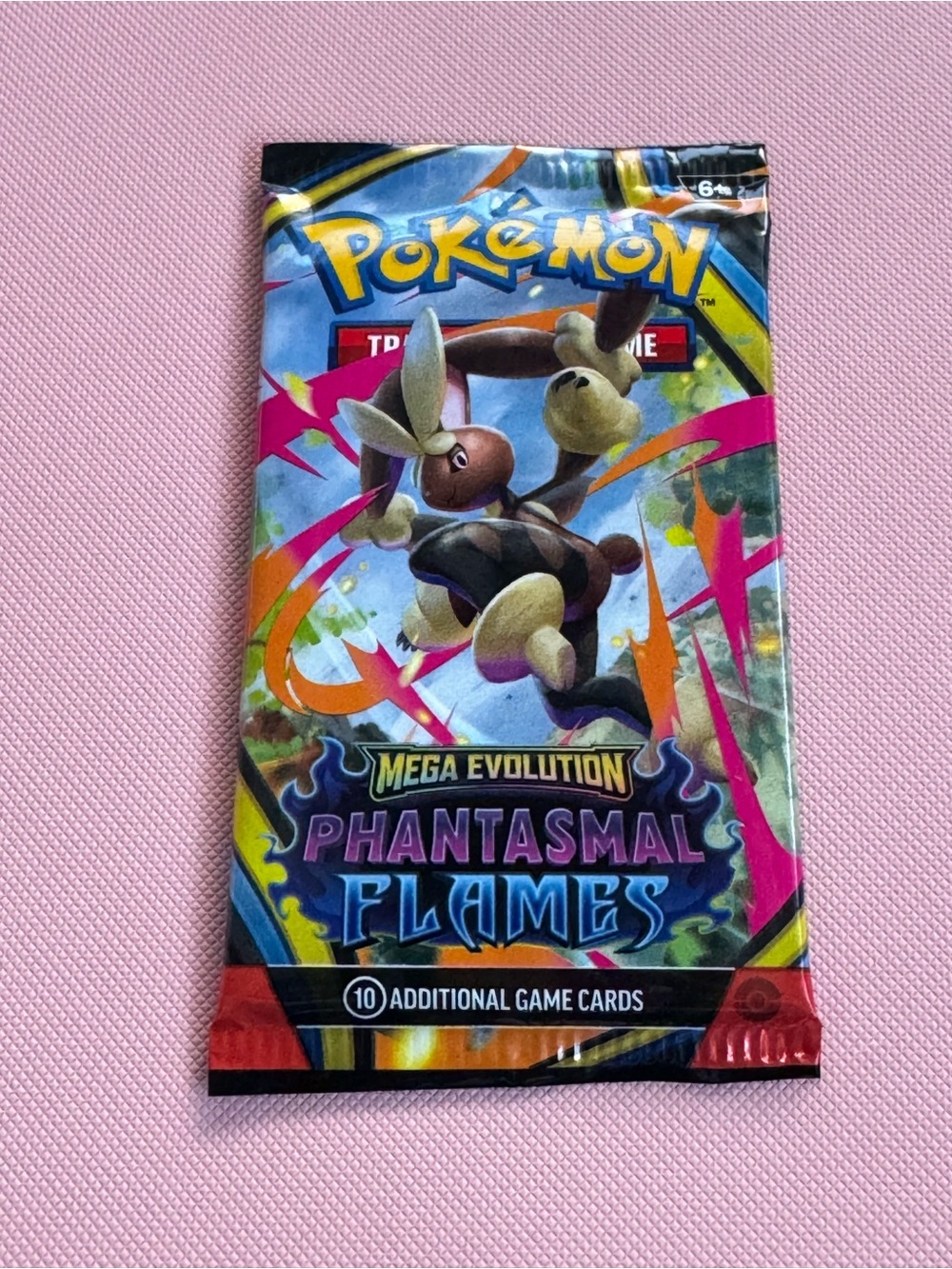 Pokemon Phantasmal Flames Mega Lopunny Design Booster Pack Factory Sealed NWT